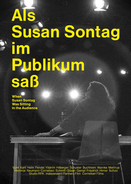 Als Susan Sontag im Publikum saß