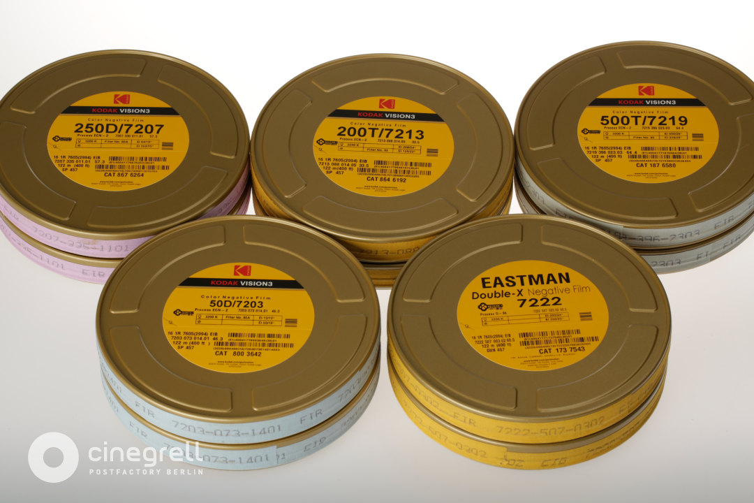 Cinegrell Postfactory Kodak Stock 8mm