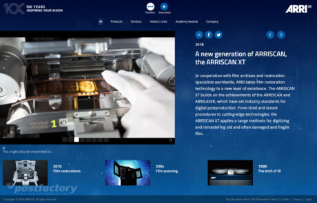 100 Years of ARRI ARRISCAN XT