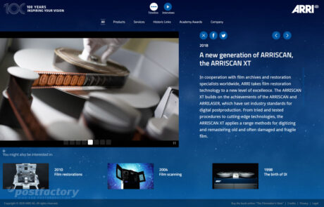 100 Years of ARRI ARRISCAN XT