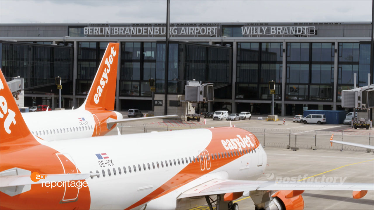 PostFactory ZDF Reportage Behrendt Alkhannak: Flughafen Berlin - Der Pannen-Airport BER geht an den Start