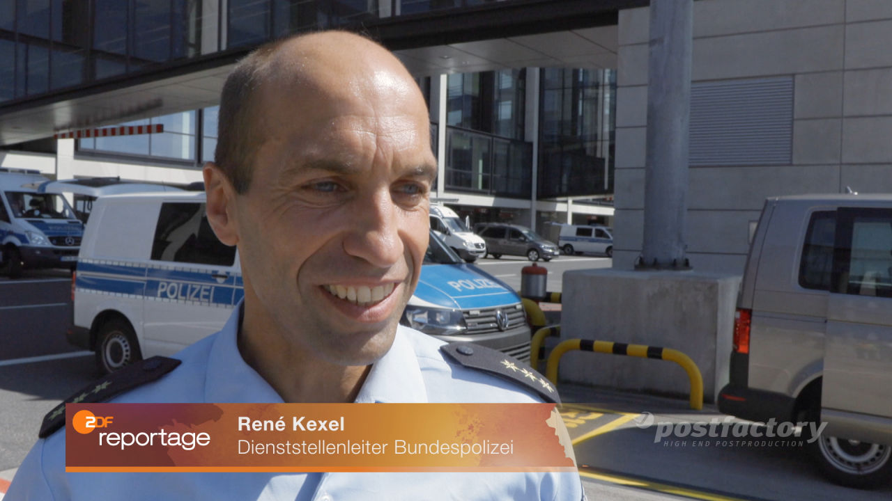 PostFactory ZDF Reportage Behrendt Alkhannak: Flughafen Berlin - Der Pannen-Airport BER geht an den Start