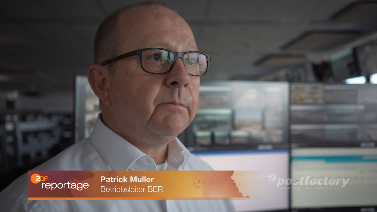 PostFactory ZDF Reportage Behrendt Alkhannak: Flughafen Berlin - Der Pannen-Airport BER geht an den Start